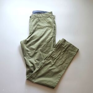14th & Union Green Mens Slim Fit Pants